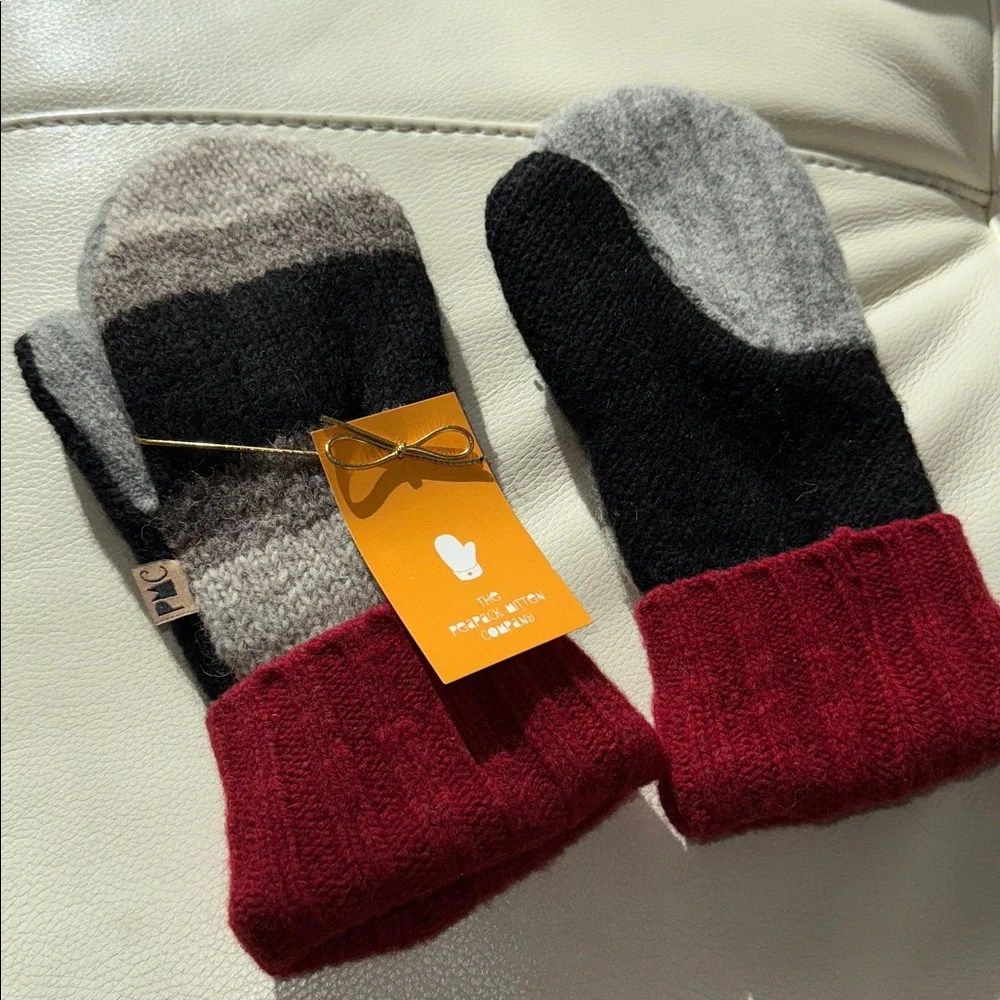 The Peapack Mitten Company Upcycled Wool Mittens‎